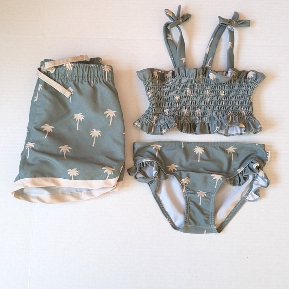 Kuling 3 pc Swim Suit & Shorts | 3-4 yrs